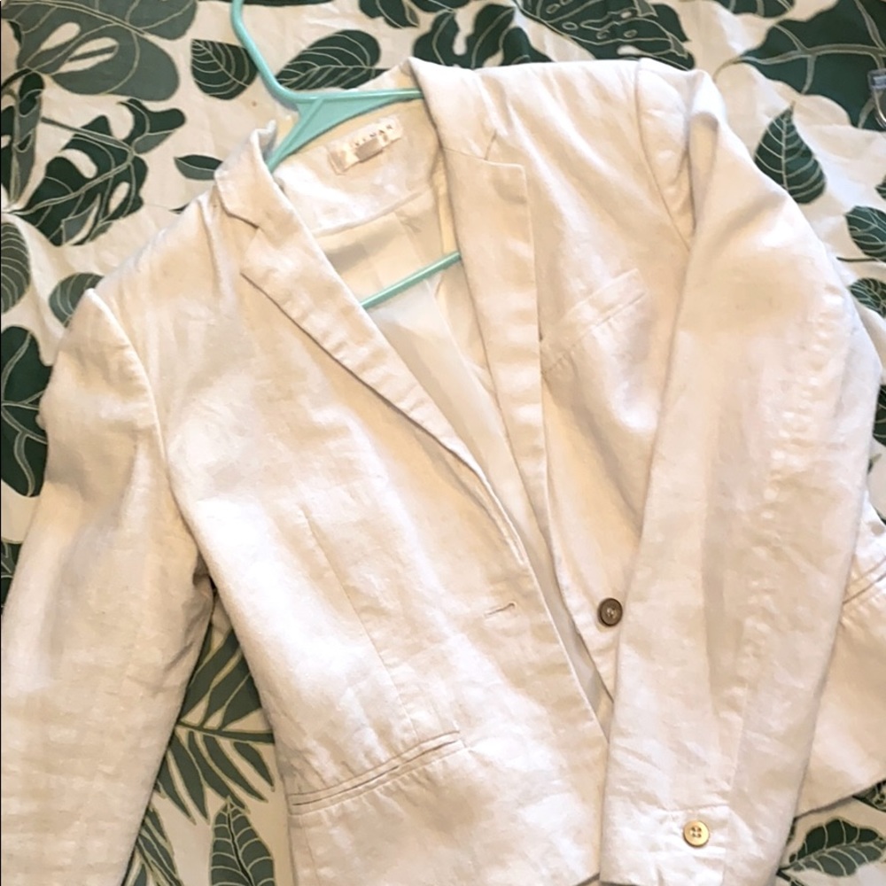 White Blazer